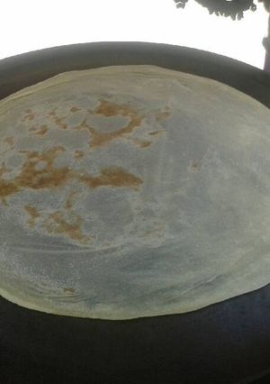صورة لوصفة الخبز الصاج (المشروح)