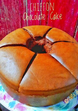 Foto resep Chiffon Chocolate Cake