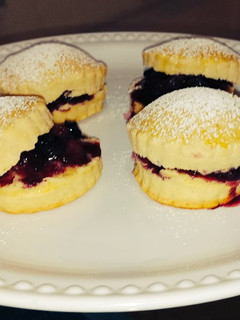 Una foto de Scones dulces