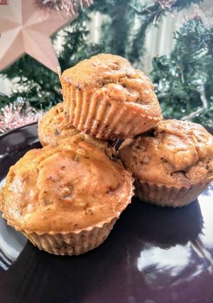 Une photo de Muffins foie gras figue et noix