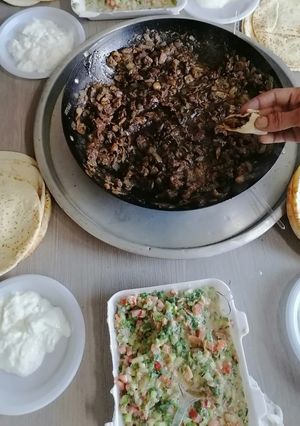 صورة لوصفة صاجية لحمة 🐏 خاروف 🙊😋