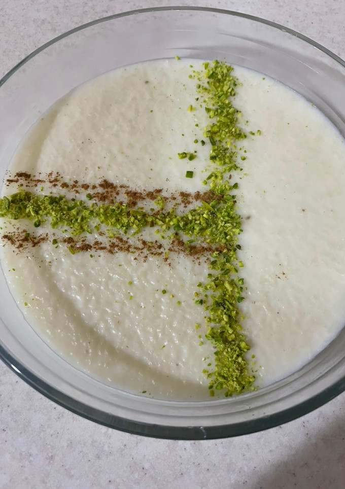 عکسی از دستور شیر برنج