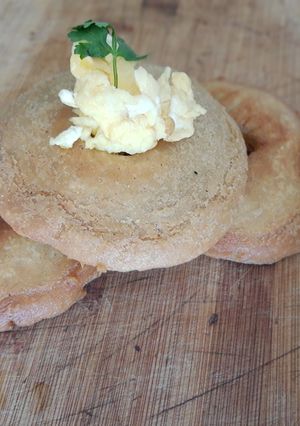 Una foto de Arepas fritas