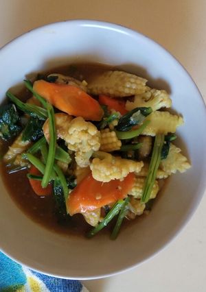 Foto resep Capcay udang