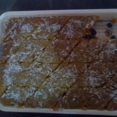 A picture of Chana ki daal ka Halwa.