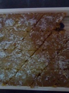 A picture of Chana ki daal ka Halwa.