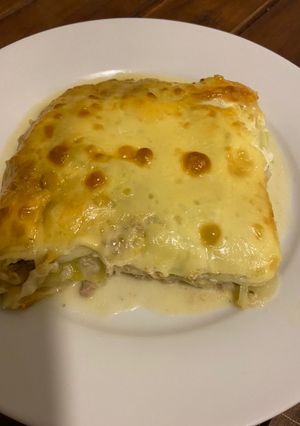 Una foto de Lasagna de Zapallo Italiano Low Carb