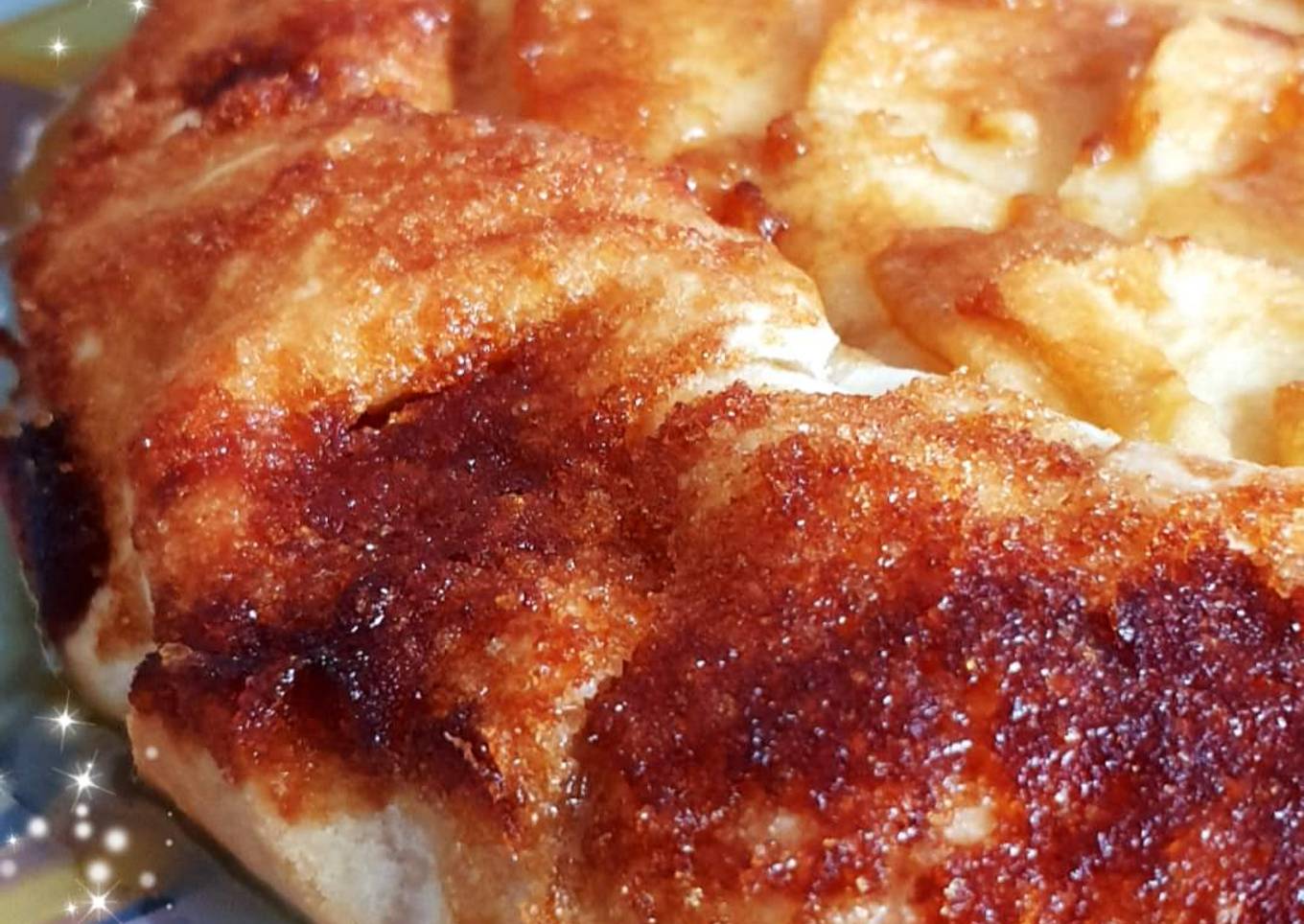 Tarte aux pommes rustique revisitée au Cook expert #healthy