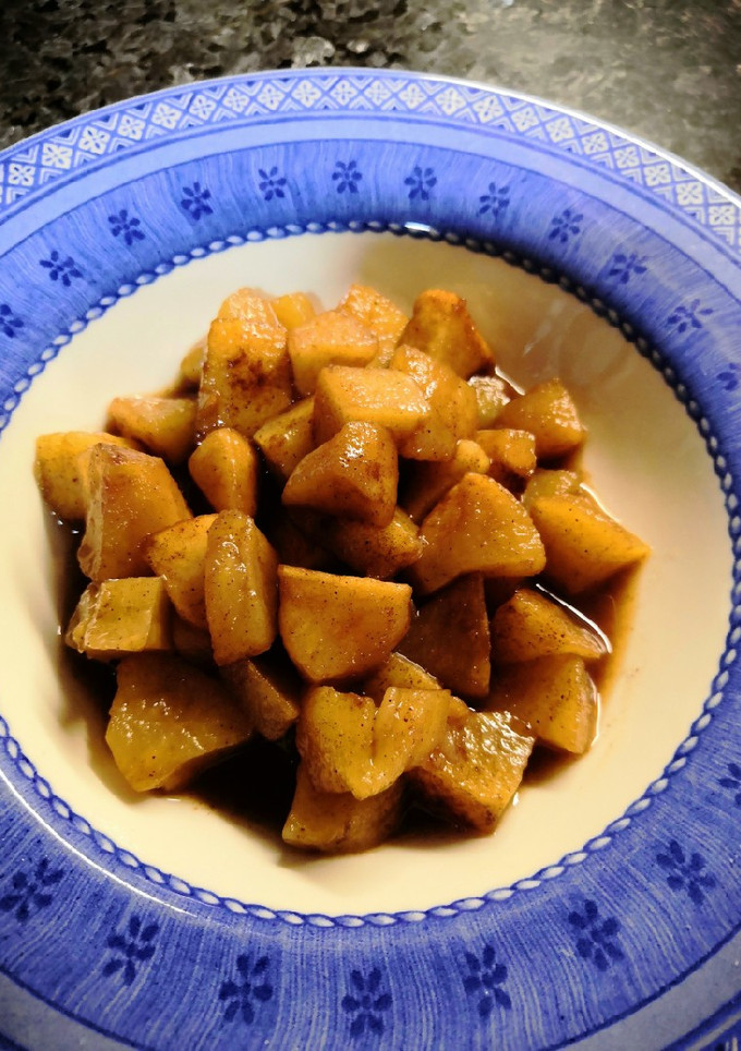 Una foto de Manzanas asadas Súper-rápidas