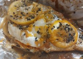 Papillote de Daurade aux saveurs asiatique