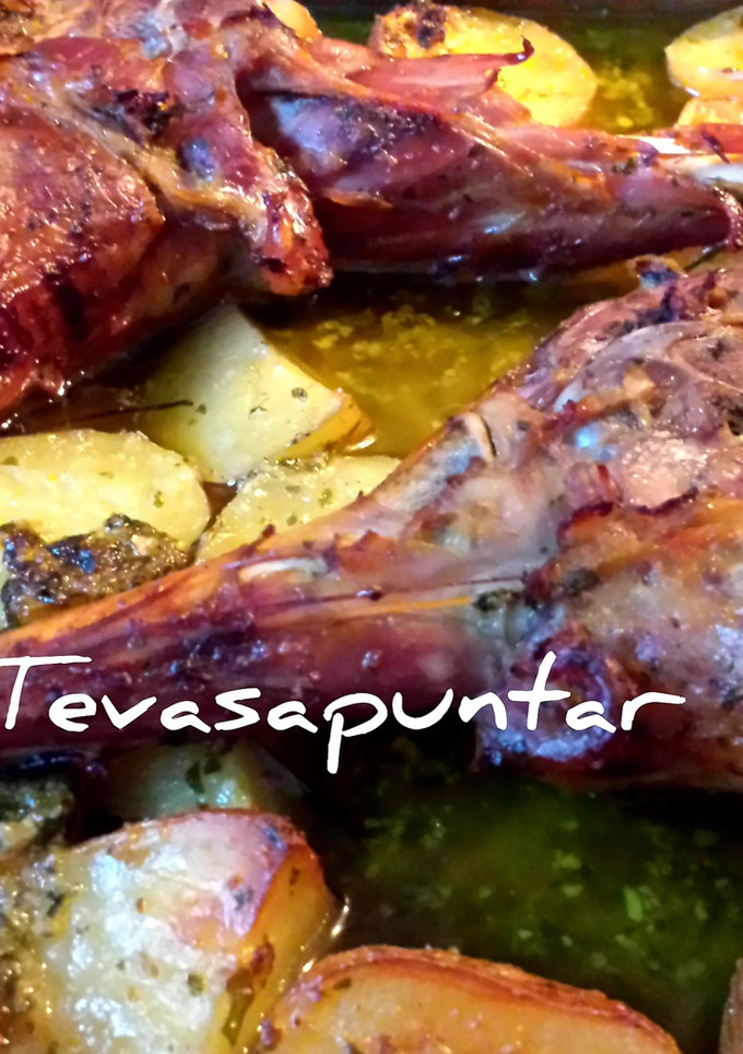 Una foto de Cordero al horno