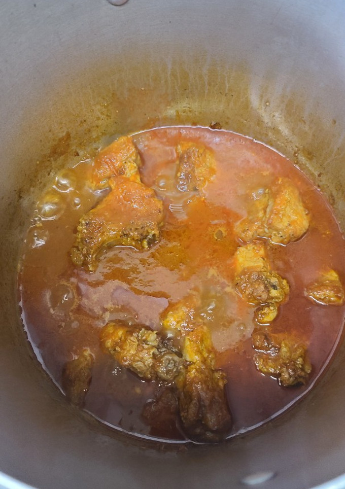 Una foto de Costillas de cerdo con coca