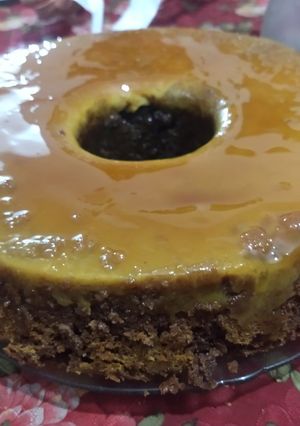 Una foto de Chocó Flan o Torta imposible ❤️🤤
