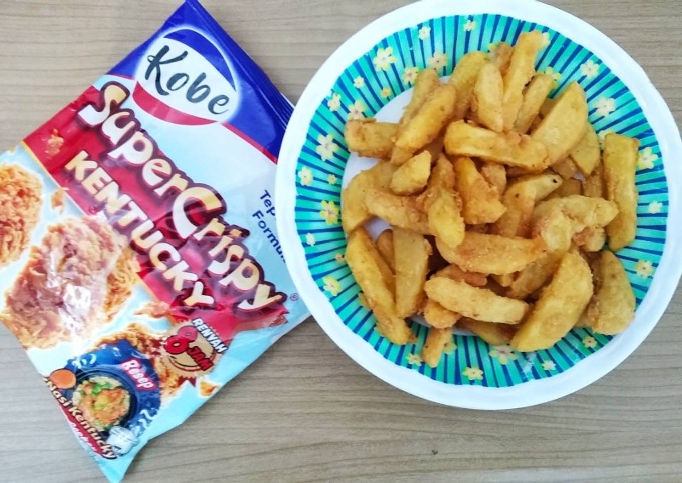 Kentang goreng crispy ala Kobe
