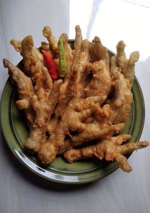 Foto resep Ceker Goreng Tepung