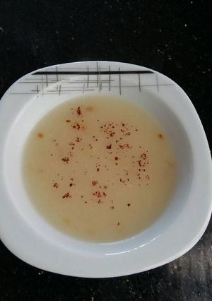 صورة لوصفة شوربة سهله وسريعه
