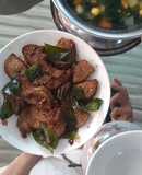 Sườn chay nướng lá mác mật