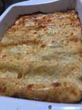 Canelones rellenos de pollo