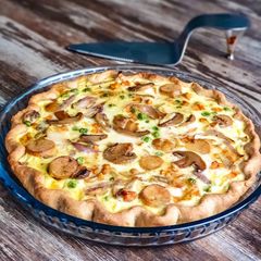 A picture of Whole Wheat Quiche.