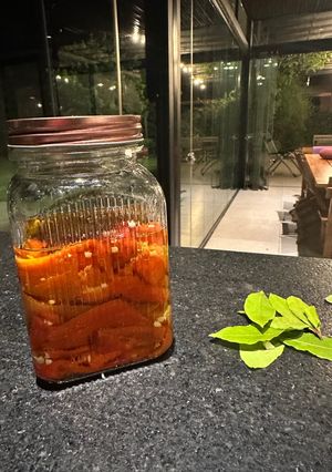 Una foto de Ajíes Asados en Conserva