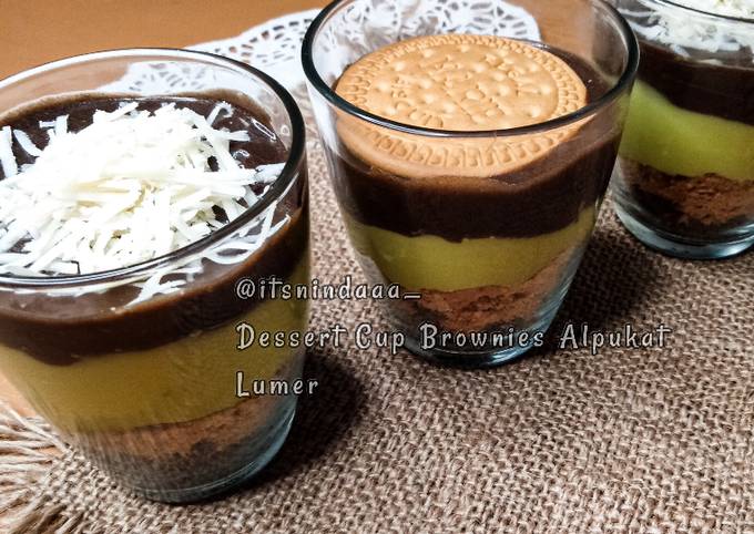 Resep Brownies Alpukat Lumer