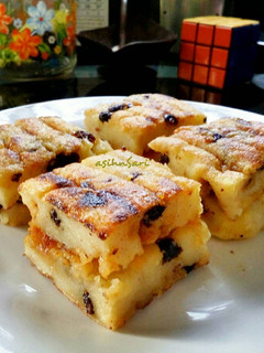 Foto resep Puding Roti Tawar Panggang