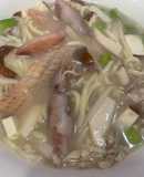 魷魚綜合湯麵