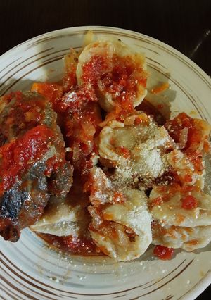 Una foto de Capelettis caseros