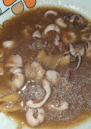 Foto resep Cumi lada hitam