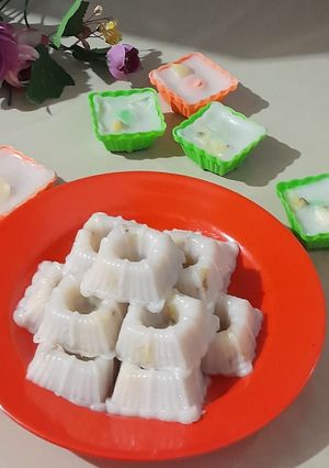 Foto resep #65. Nagasari Motif Bunga