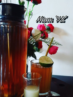 Foto resep TEH KOMBINASI REMPAH JAHE DAN SERE + JERUK NIPIS MOM 'K2'