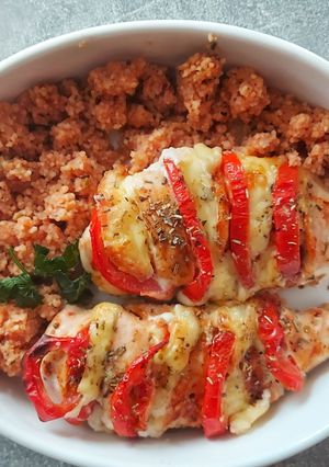 Zsebes olasz csirke recept fotója