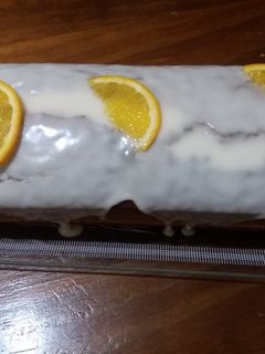 Una foto de Budín de naranja esponjoso
