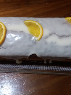 Una foto de Budín de naranja esponjoso