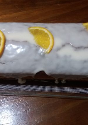 Una foto de Budín de naranja esponjoso