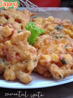 Foto resep Dadar Jagung (Bakwan Jagung) Surabaya