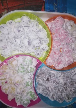 Foto resep Mochi isi Kacang kenyal&lembut