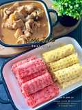 Roti Jala Gulai Ayam
