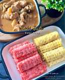 Roti Jala Gulai Ayam