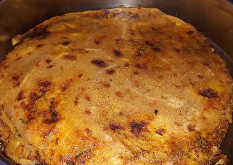 Recipe: Tasty Kand paratha