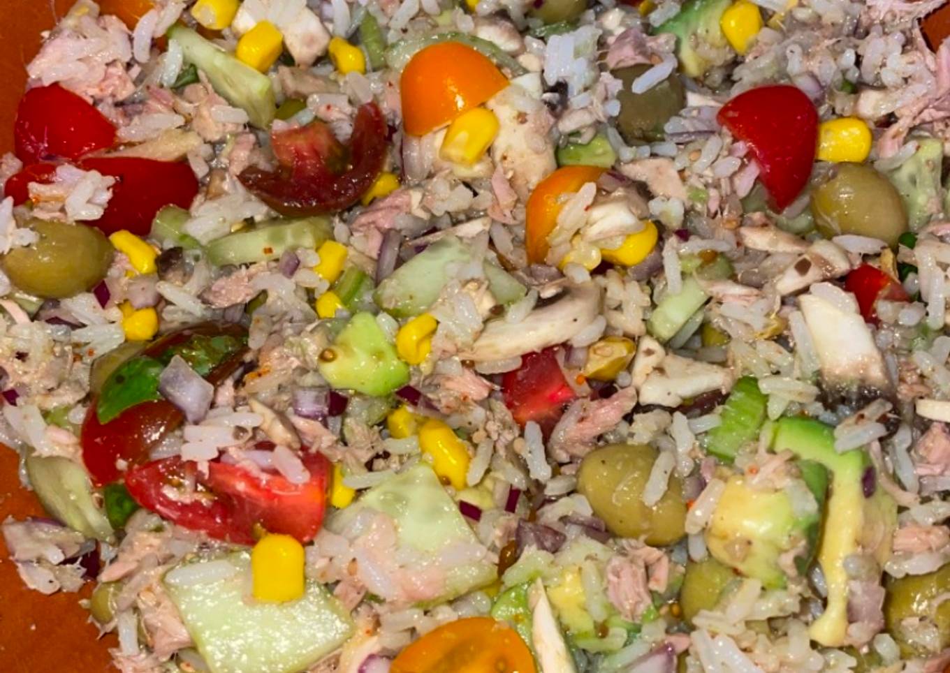 Salade saine et gourmande