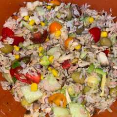 Une photo de Salade saine et gourmande