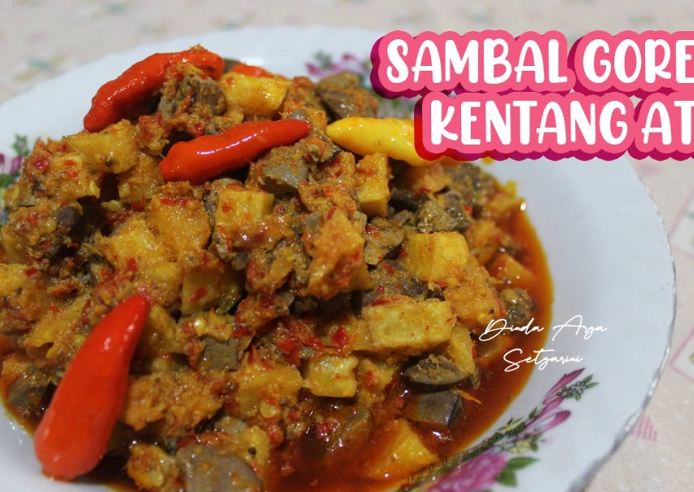 Sambal Goreng Kentang Ati Ayam
