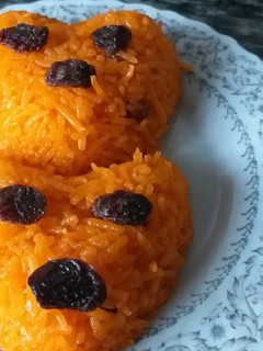 A picture of Sweet Rice#my unique rice recipe#authors marathon.