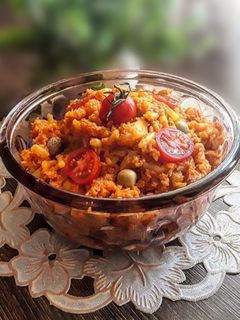 عکسی از دستور خوراک گل کلم با گوشت چرخ کرده