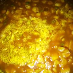 A picture of Mater Mushroom ki Sabji.