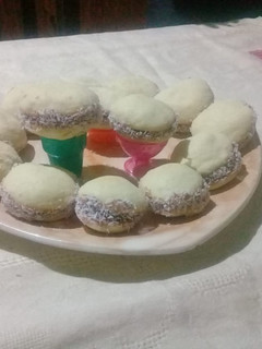 Una foto de Alfajores de maicena caseros (deliciosos)