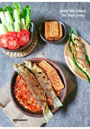 Foto resep Gammi (Sambal) Ikan Belanak Dan Tempe Goreng