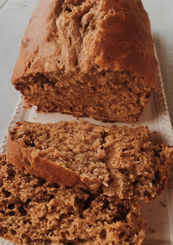 Una foto de Budín SALUDABLE de banana