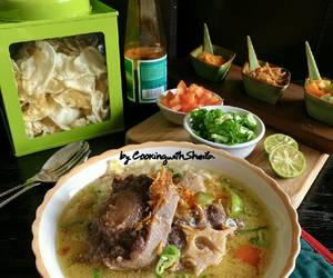 Resep Mudah Sop Buntut Betawi Lezat Mantap
